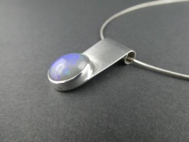 Boulder Opal Kettenanhänger (925er Silber)
